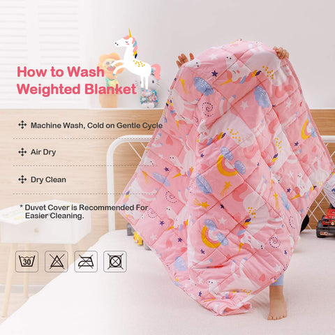 Sivio pink unicorn blanket gift-ready packaging ideal for gifting