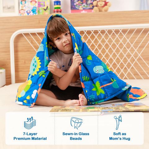 Sivio blanket conveys a snug hug that supports peaceful bedtime routines.