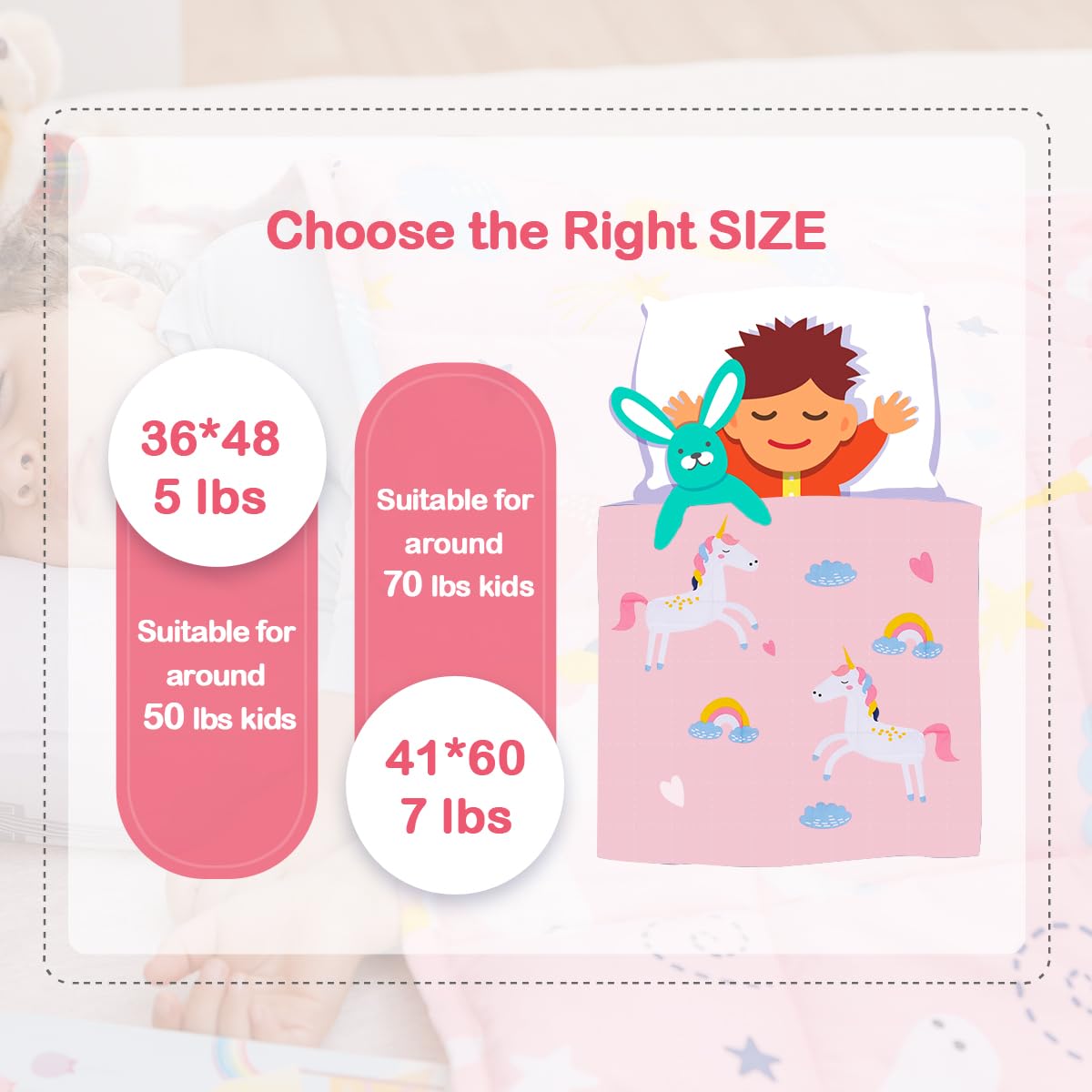 Sivio weighted blanket wash care close-up showing machine washable feature
