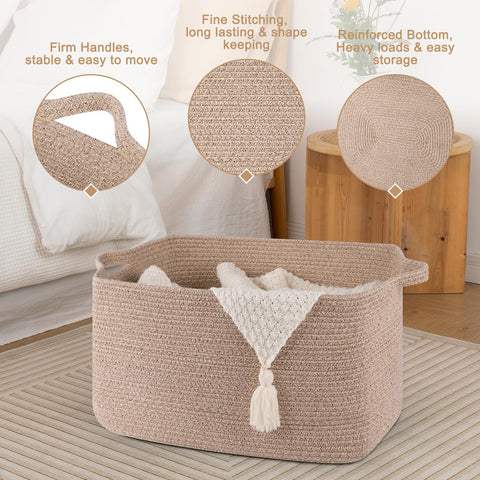 SIXDOVE machine-washable basket for easy cleaning