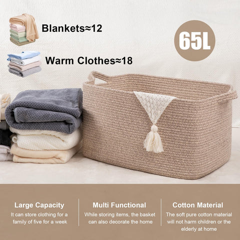 SIXDOVE natural cotton material is soft and floor-safe