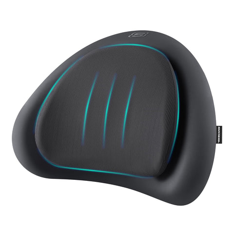 Skechers lumbar pillow memory foam front view for all-day back support