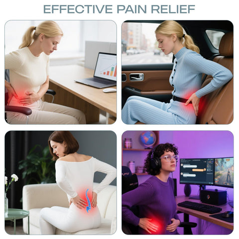 Skechers lumbar pillow packaging illustrating licensed product quality