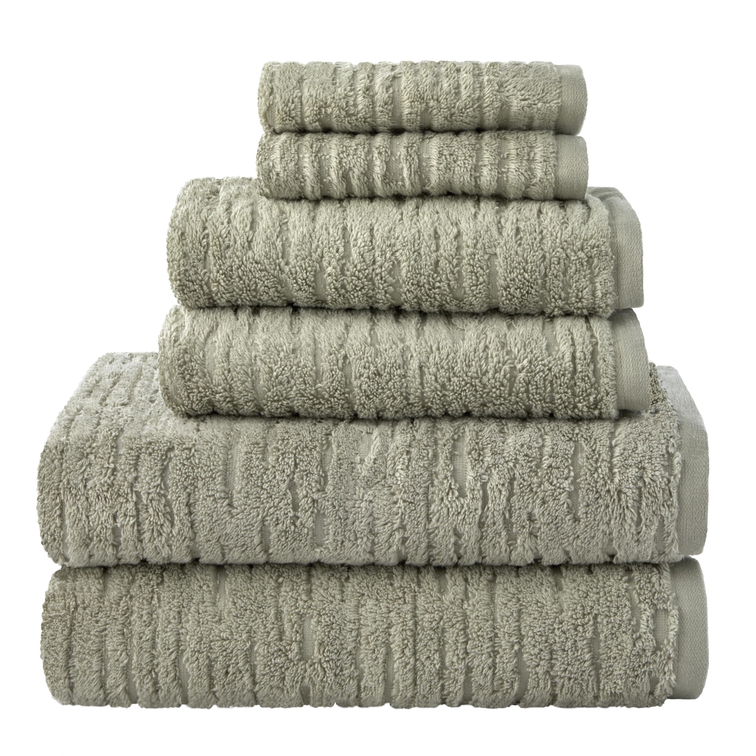 SKL Home CloudSoft hand towel sage durable double-stitched hems