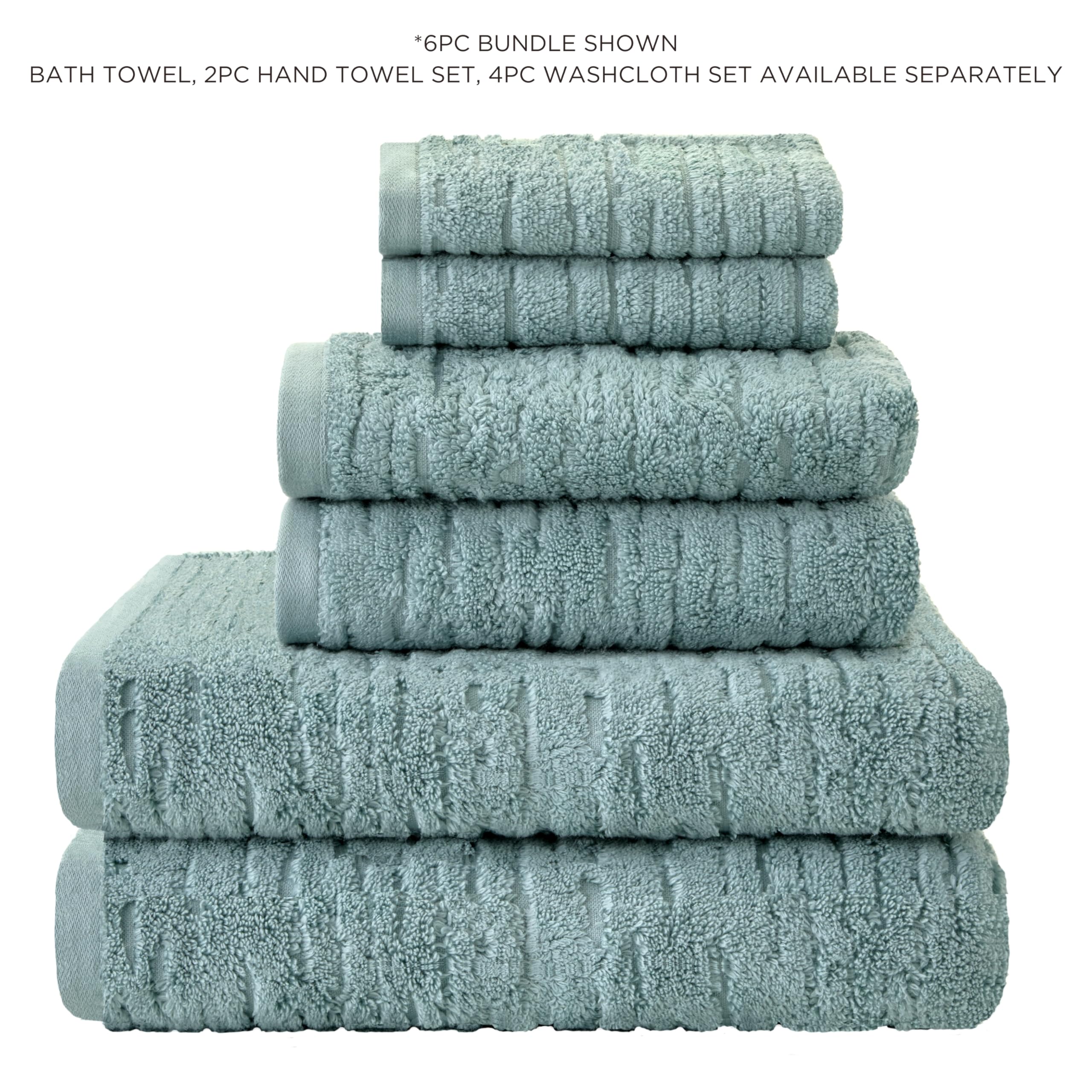 Green-certified CloudSoft towel label ensures safe materials
