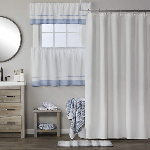 SKL Home Distressed Leaves hand towel in a guest bathroom scene highlights elegant, durable design