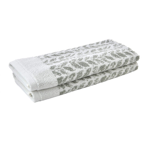SKL Home Distressed Leaves pattern close-up highlighting durable jacquard