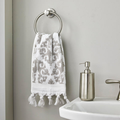 SKL Home Mirage Fringe tassels close-up highlighting hand-knotted detail