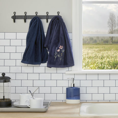 SKL Home Wildflower Field hand towels 16x25 ideal for guest spaces.