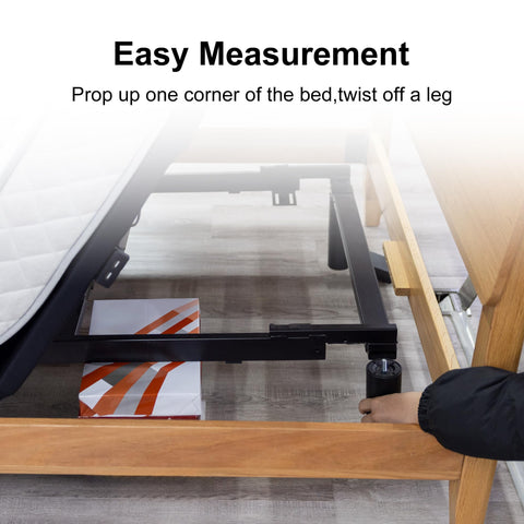 Skuehod thread-compatibility with M8/M10 broadens bed-base compatibility.