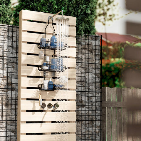 Skyapex soap dish and razor rack offers convenient storage in one place