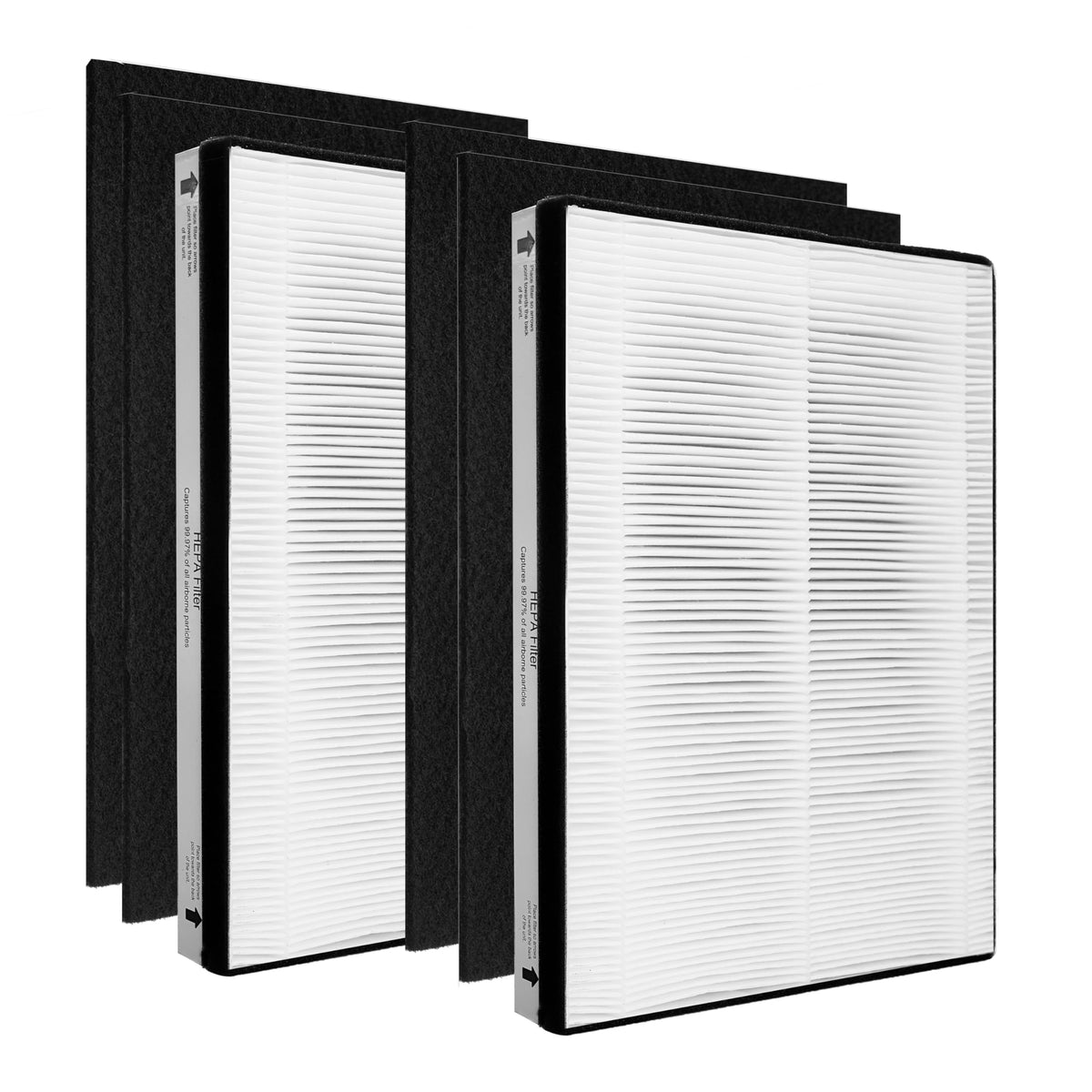 Skydiras true HEPA filter captures fine particles for cleaner indoor air