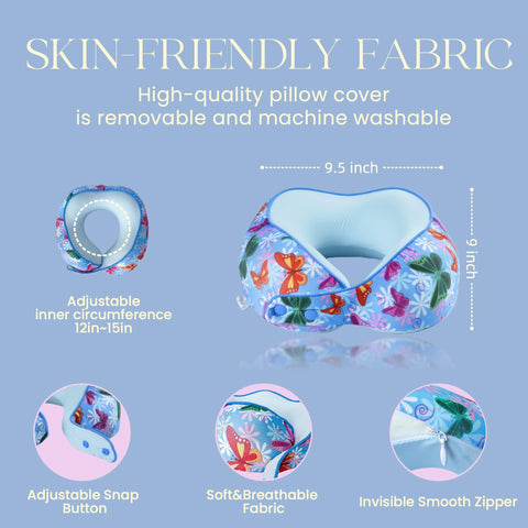 Skytrax Comf 3-level adjustable snaps ensure a secure fit for varying ages.