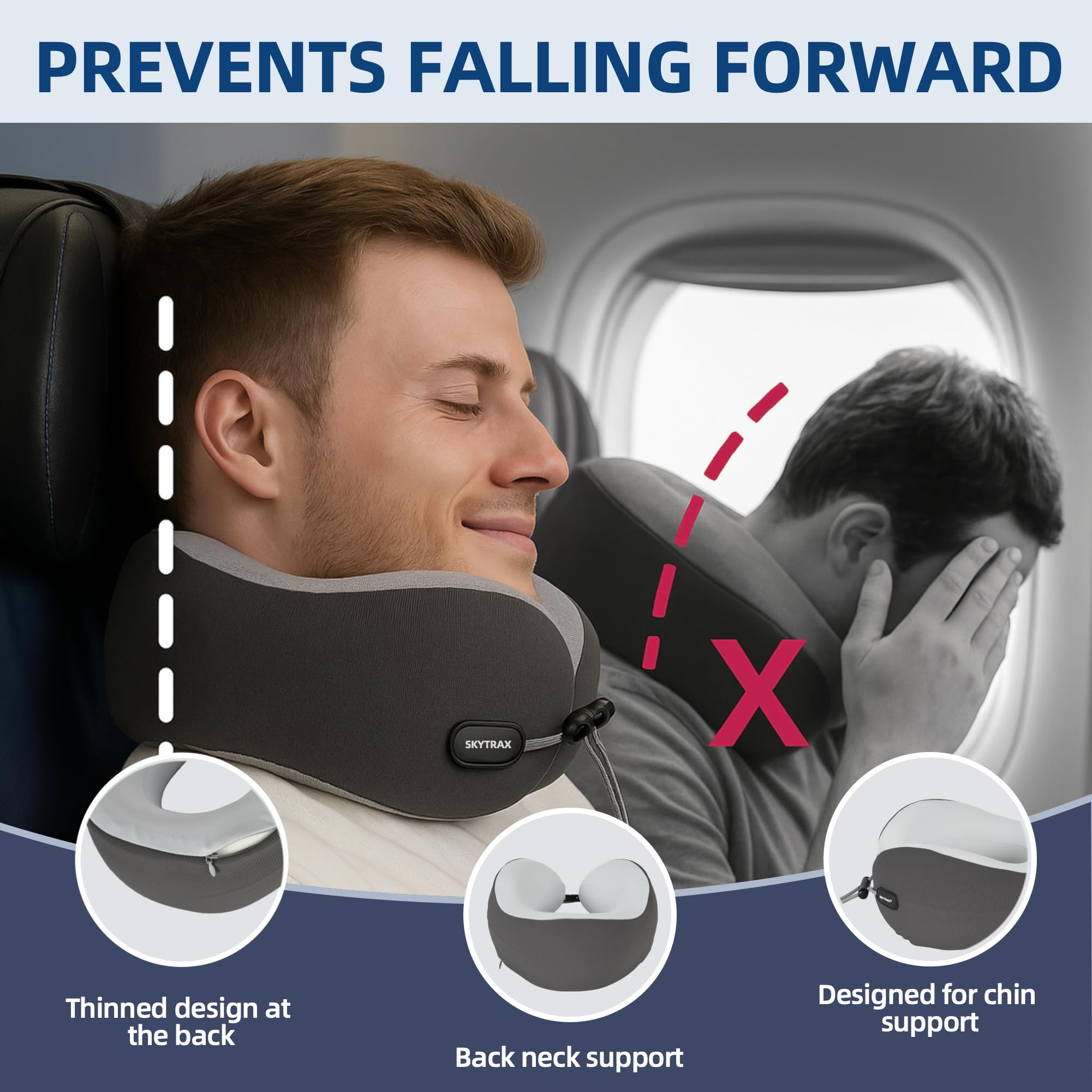 Odor-free memory foam closeup showing supportive comfort.