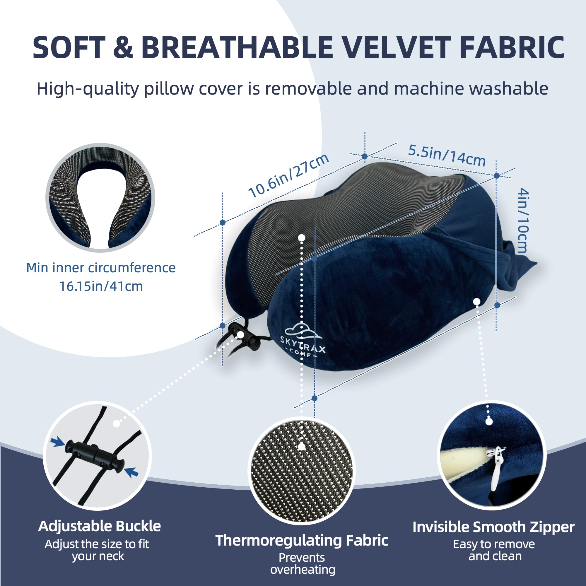 Skytrax Comf carrying pouch makes travel-ready portability simple