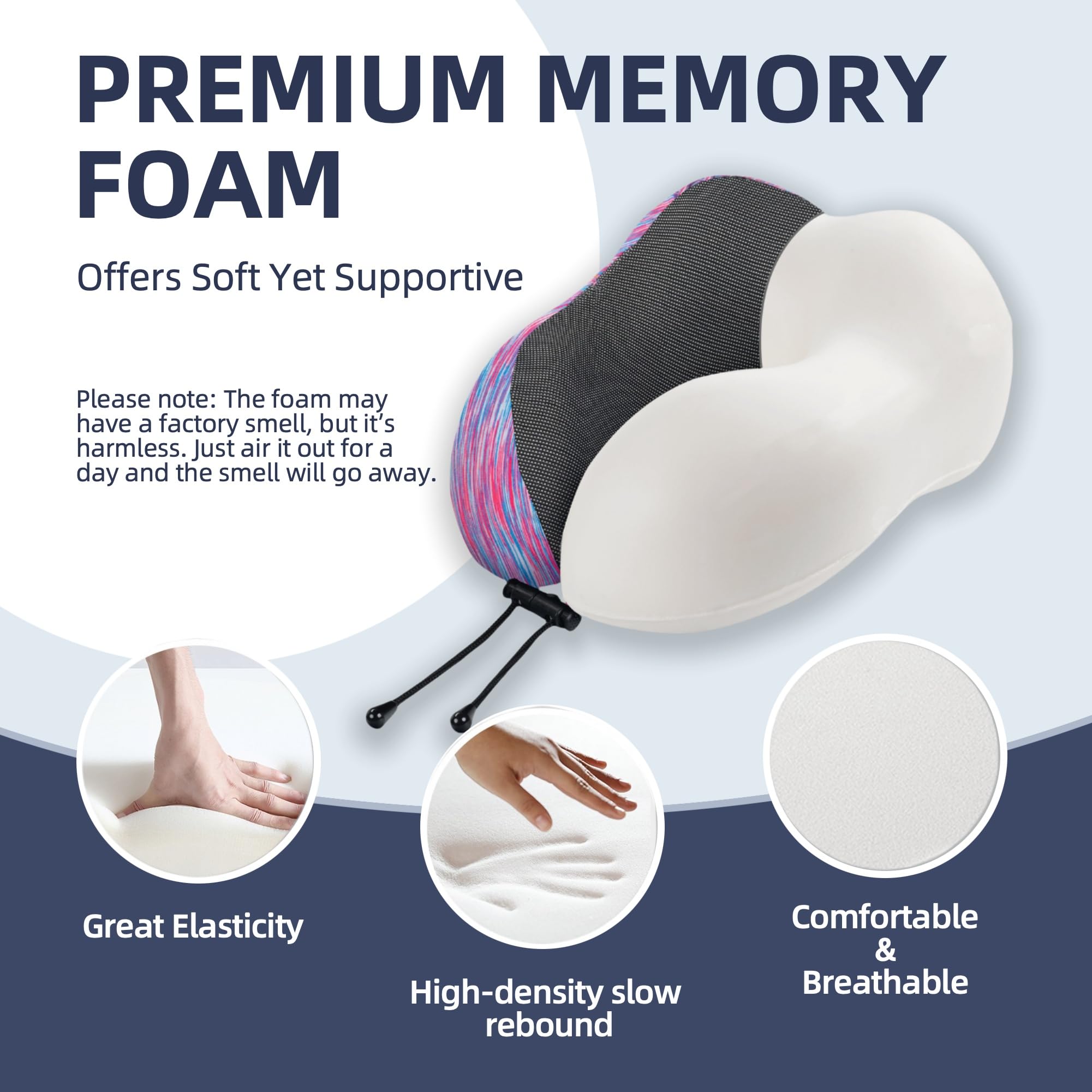 Skytrax Comf adjustable hood fit demonstrated for secure comfort