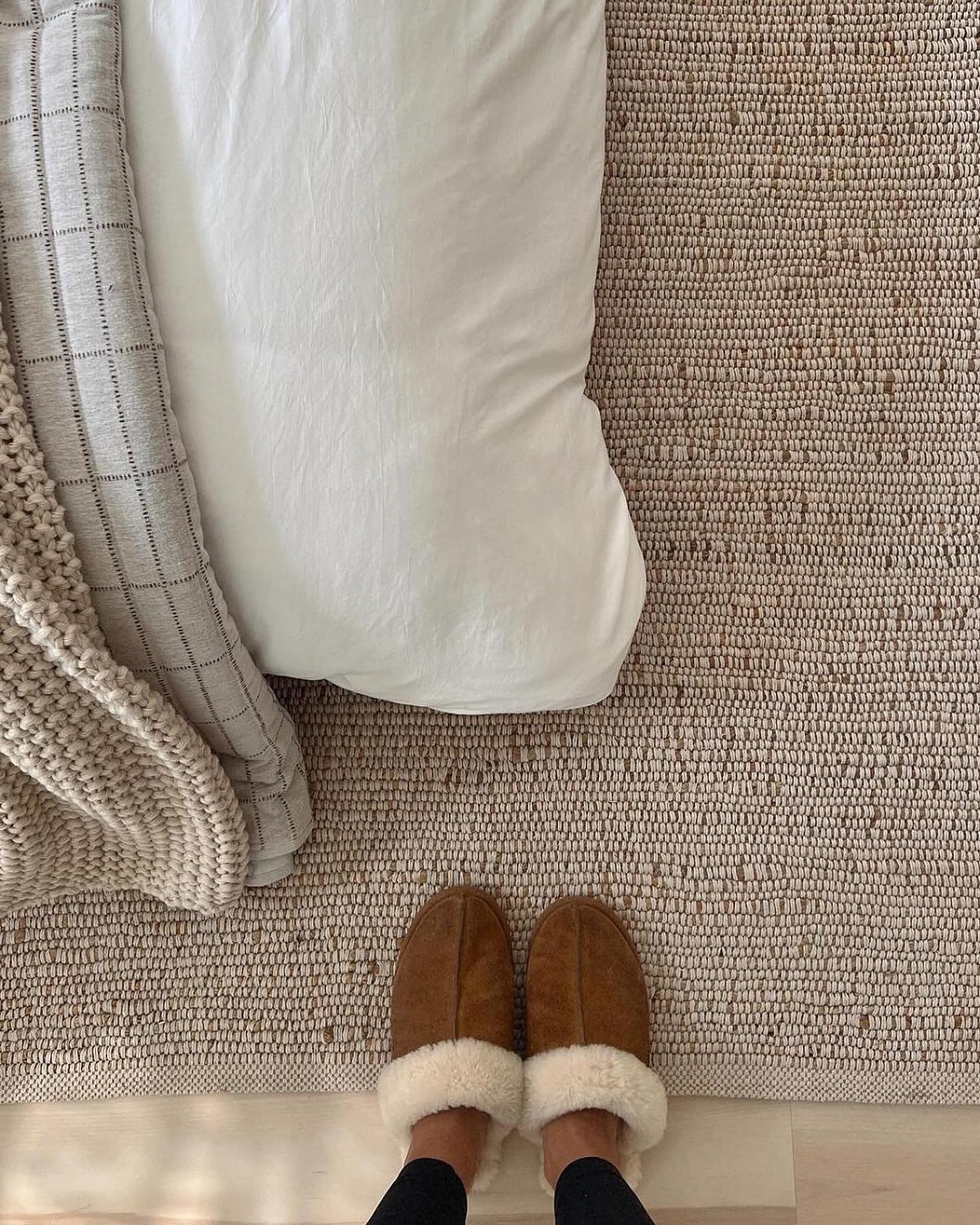 S & L Homes durable, eco friendly rug made in India for everyday use.