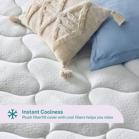 Sleep Innovations pressure-relief system helps ease sore points during sleep.
