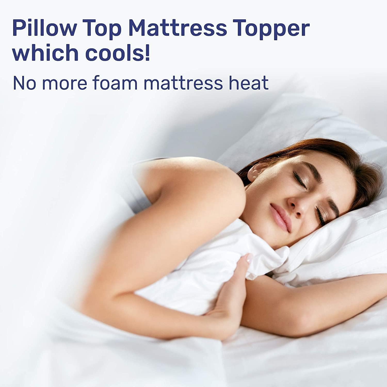 Sleep Mantra fabric protector image shows liquid-repellent finish for easier cleanups.