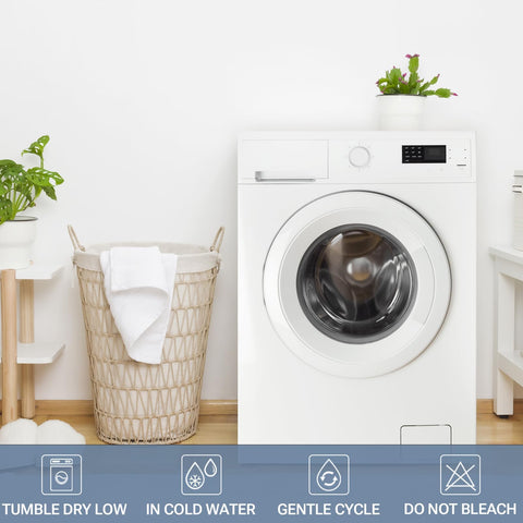 Sleep Philosophy machine washable design simplifies cleaning after use