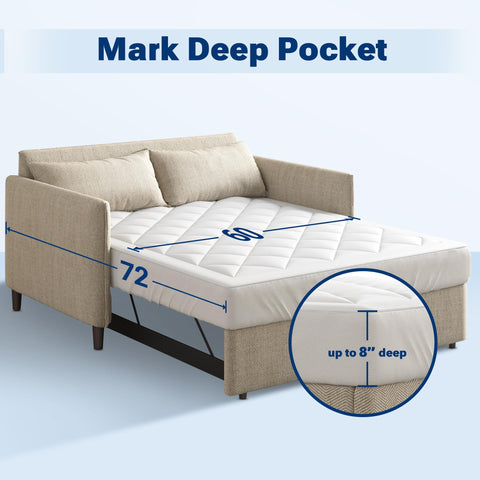 Sleep Philosophy OEKO-TEX certified materials ensure safe, comfortable fabric