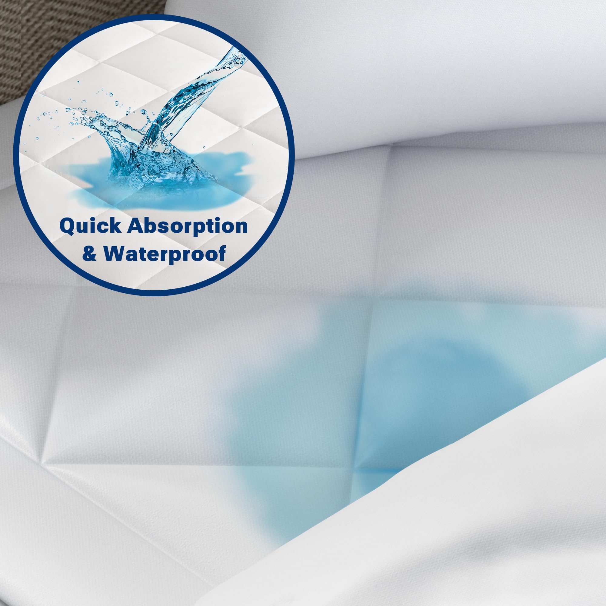 Sleep Philosophy 3M Scotchgard moisture management highlights for a drier feel