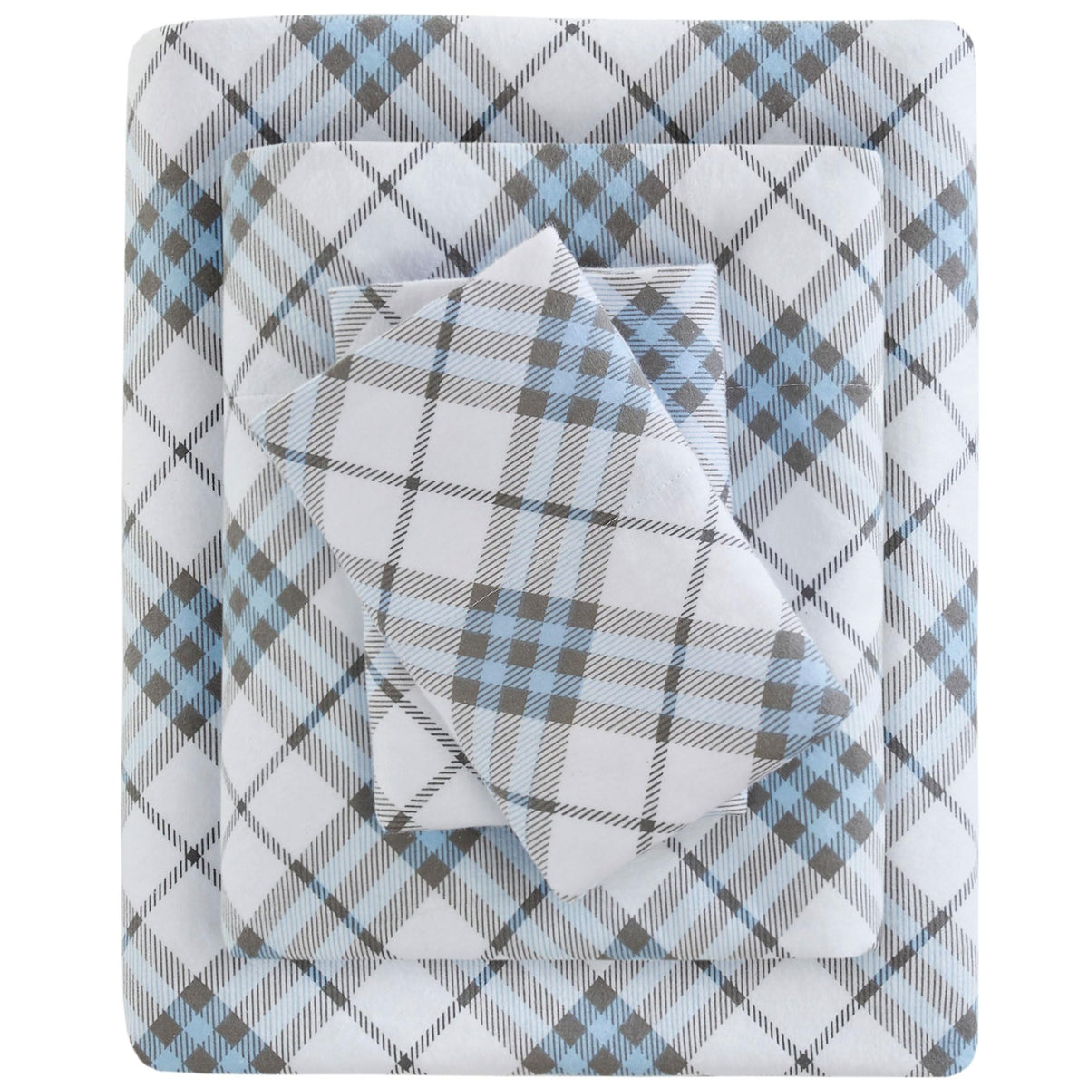Sleep Philosophy True North animals and stars print flannel sheet adds cozy whimsy to cold nights