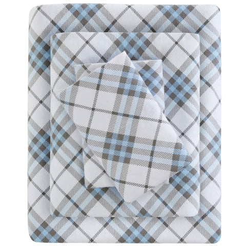 Sleep Philosophy True North animals and stars print flannel sheet adds cozy whimsy to cold nights