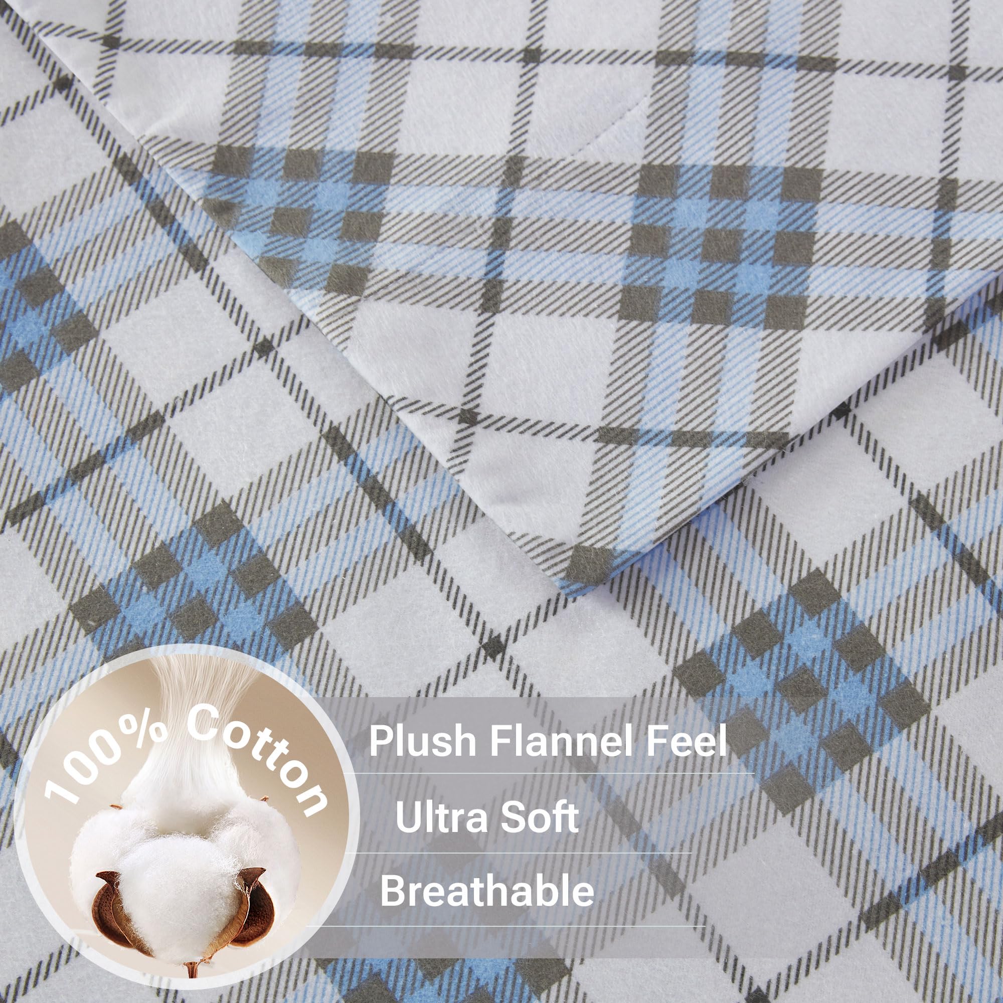 Sleep Philosophy True North closeup shows ultra-soft texture ideal for restful nights