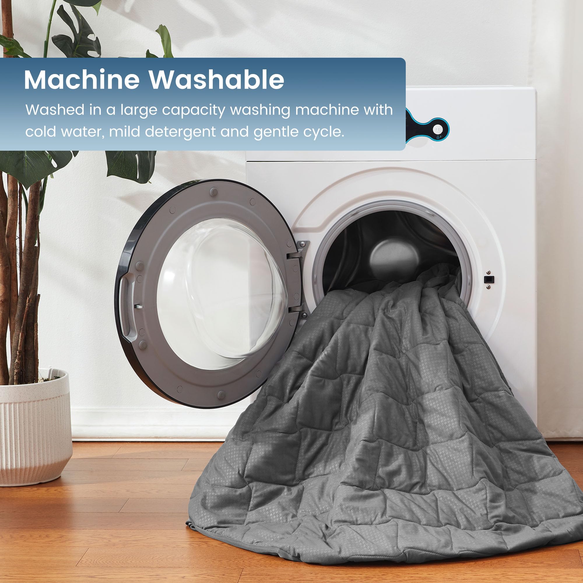 SLEEP ZONE 360-degree bed skirt, king pad, keeps protector in place.
