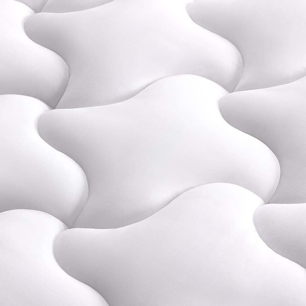 SLEEP ZONE deep-pocket design fits mattresses 8–21 inches deep securely