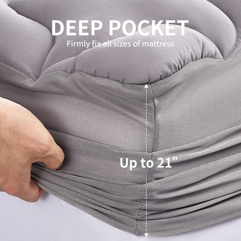 SLEEP ZONE machine-washable care label shows cold wash and tumble dry.