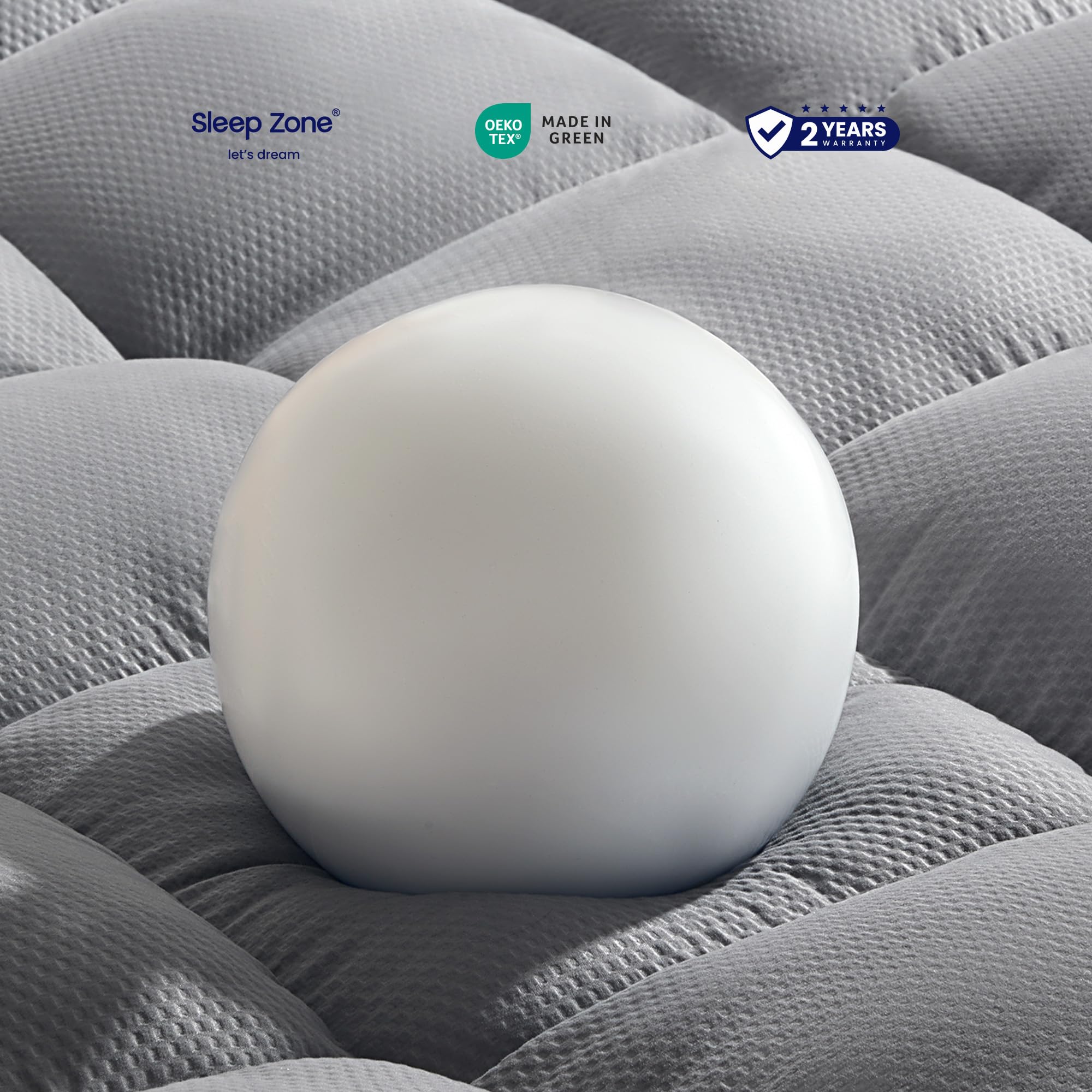 Sleep Zone stretch-to-fit design makes installation quick and secure
