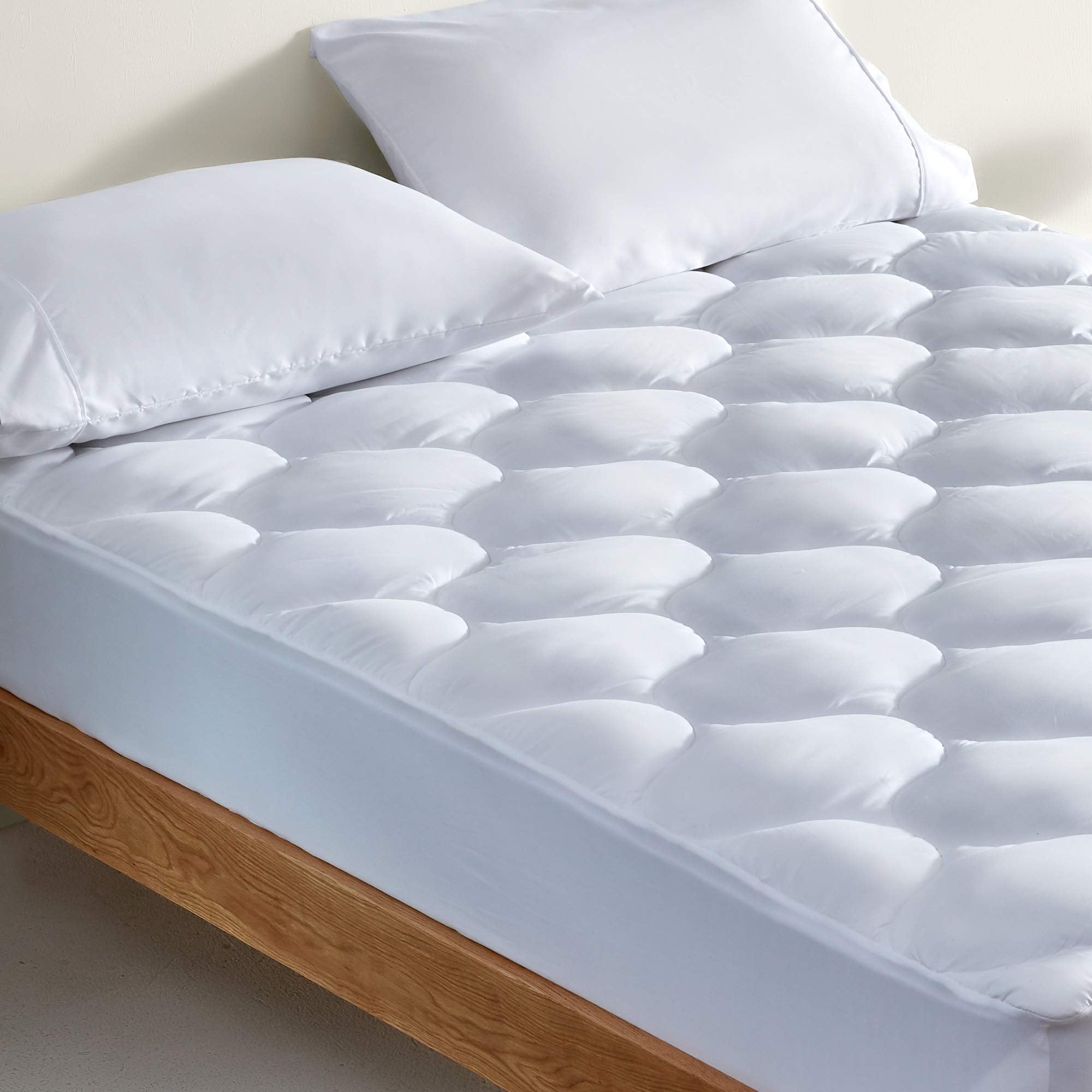 SLEEP ZONE twin mattress pad cover OEKO-TEX certified for safe bedding