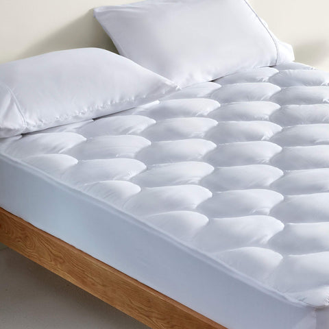 SLEEP ZONE twin mattress pad cover OEKO-TEX certified for safe bedding