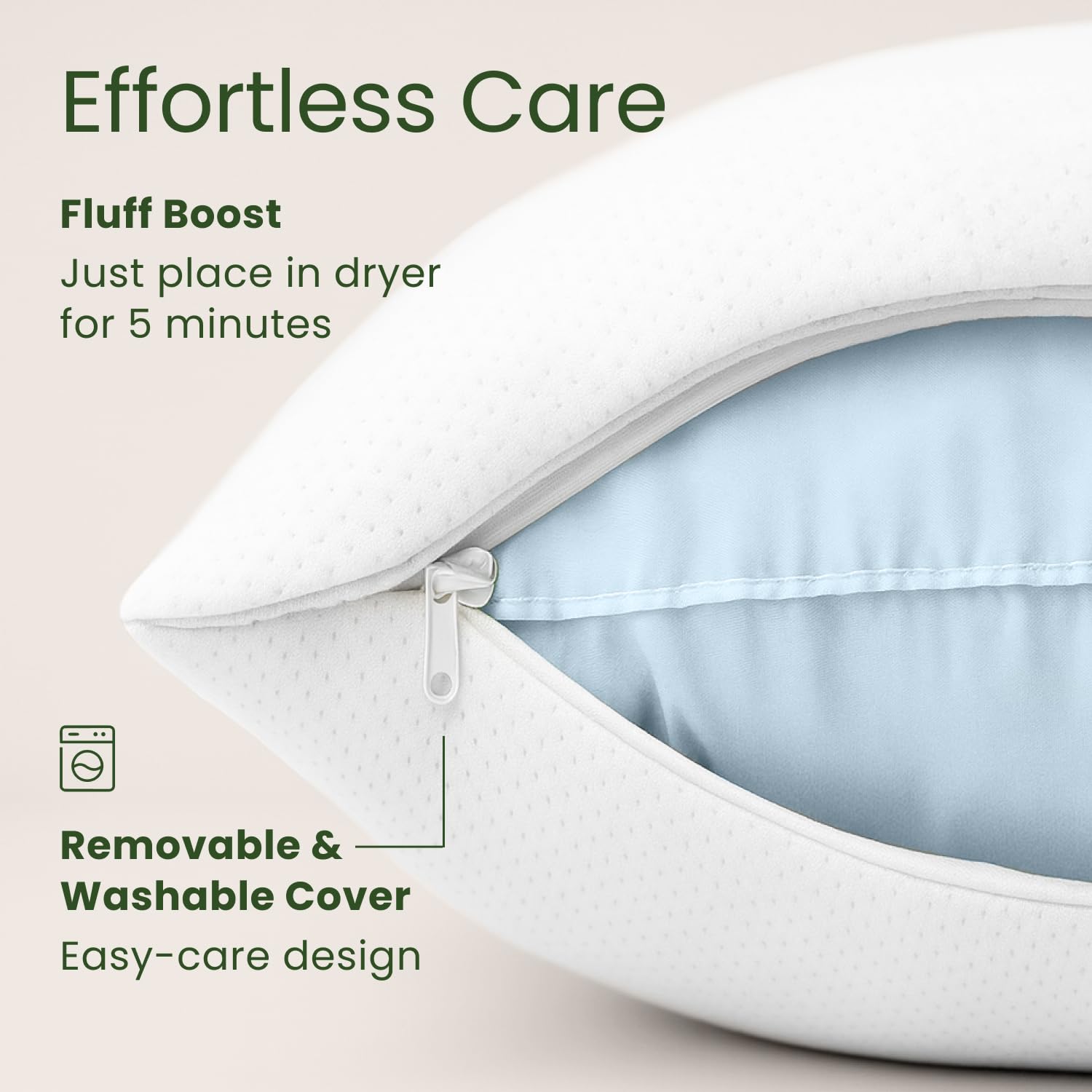 Sleepavo-pillow-stomach-sleep-friendly illustrates safe for stomach sleepers.