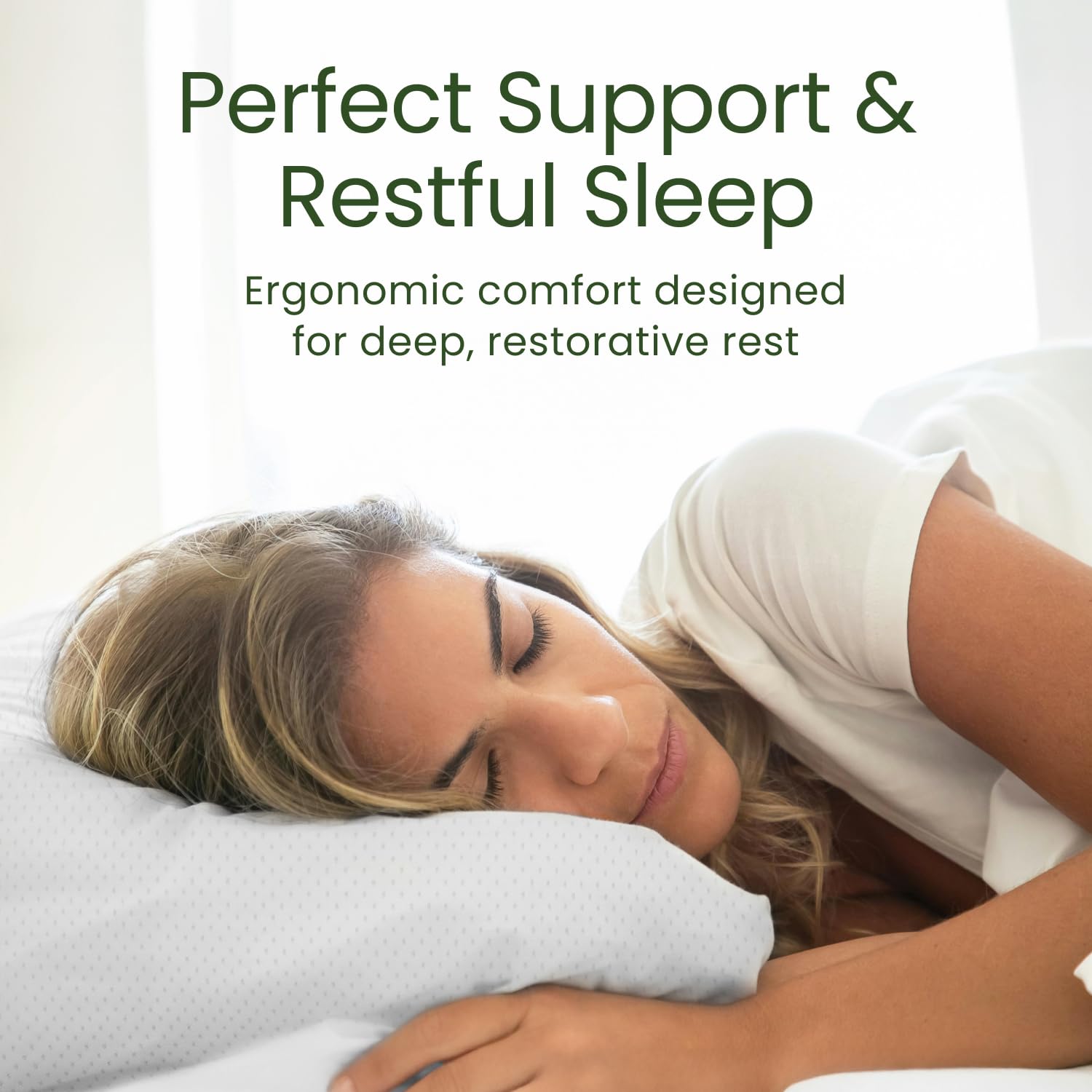 Sleepavo-pillow-washable-covers highlights washable covers for easy maintenance.