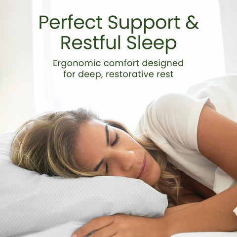 Sleepavo-pillow-washable-covers highlights washable covers for easy maintenance.