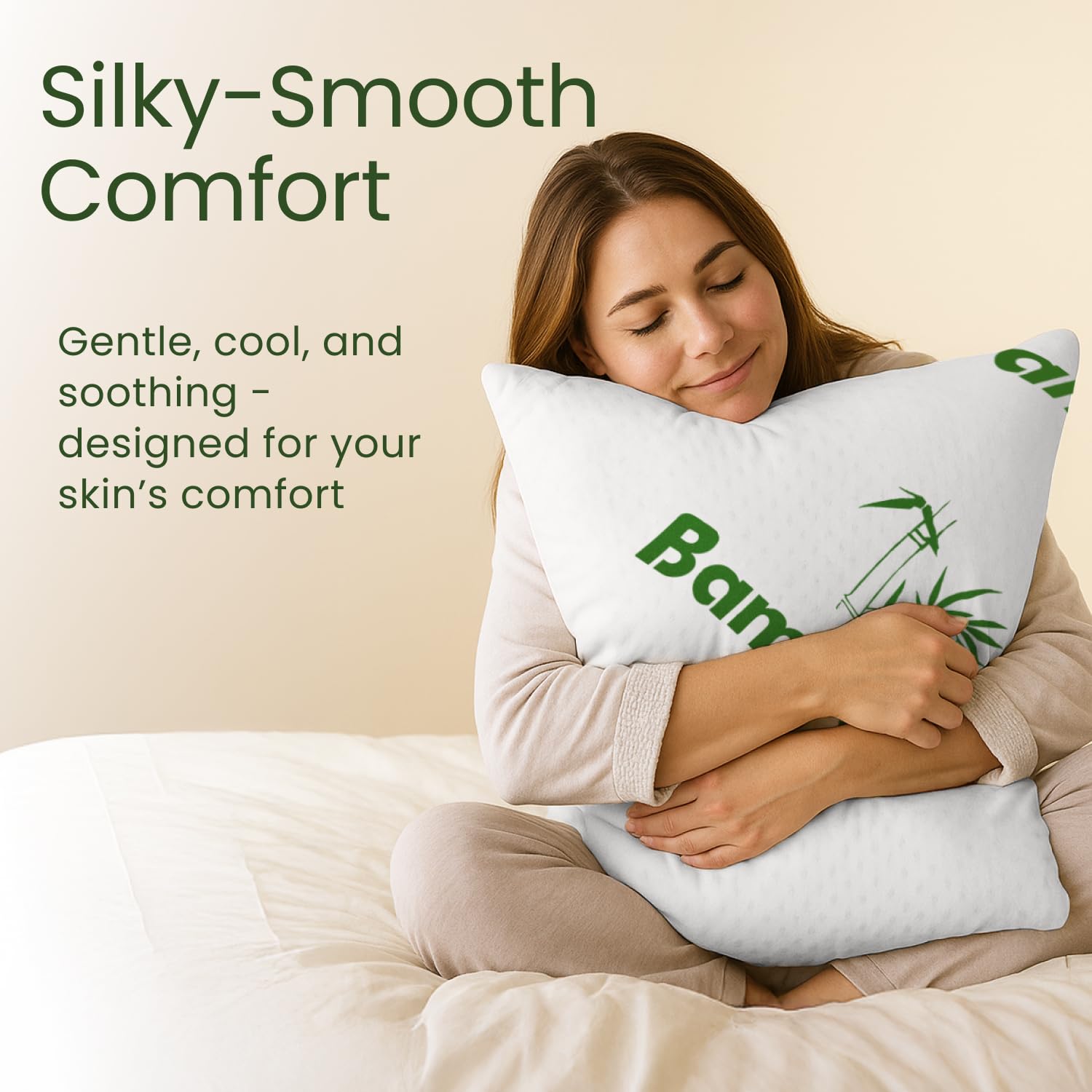 Sleepavo queen pillow measures 28x17x8 inches for ample head support