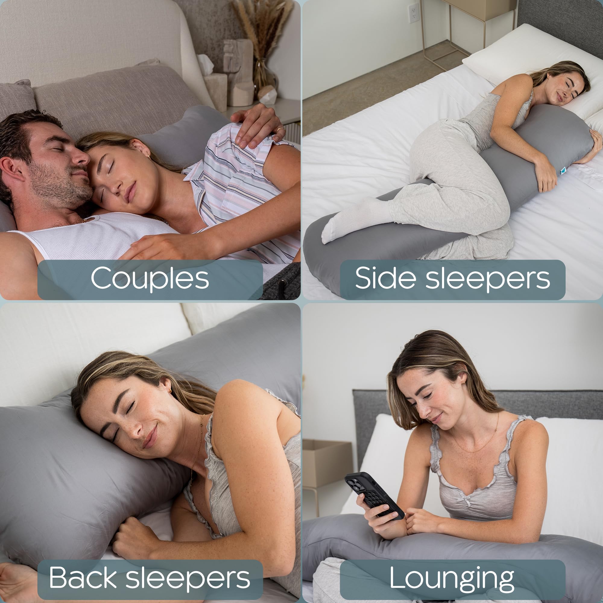 SleepCloud removable washable cover keeps pillow clean and fresh