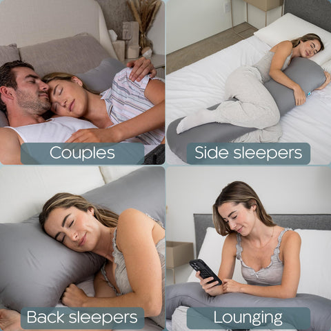 SleepCloud removable washable cover keeps pillow clean and fresh