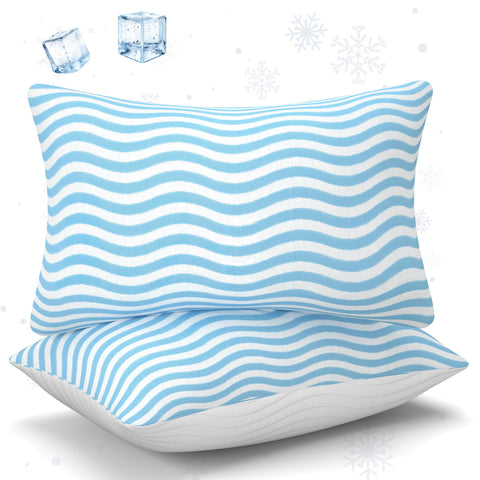 Sleepdiary queen pillows set 2 shows plush, supportive pillows for all sleep positions.