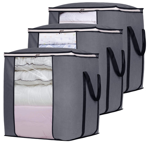 Sleeping Lamb 120L bag front view shows roomy bedding storage