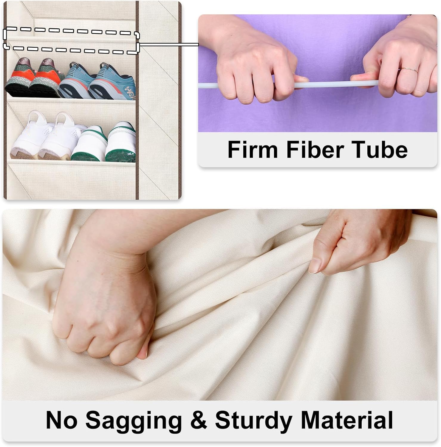 Sleeping Lamb easy-access pocket design lets you retrieve shoes quickly