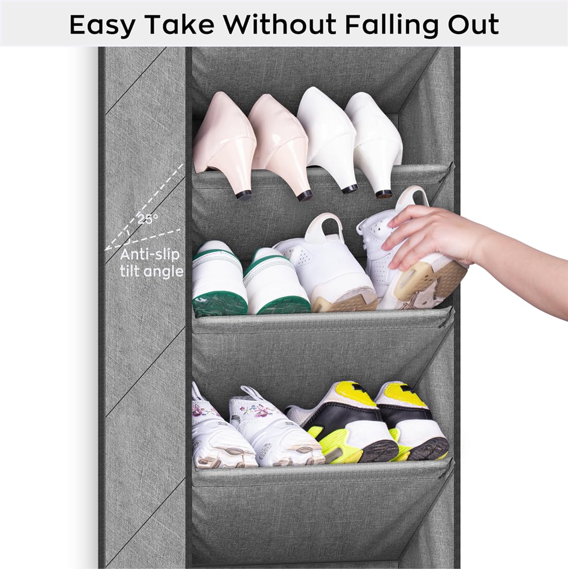 SLEEPING LAMB large-capacity shelves for keeping footwear organized in tight spaces