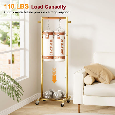 SLEEPING LAMB narrow-design rack fits tight spaces without bulk.