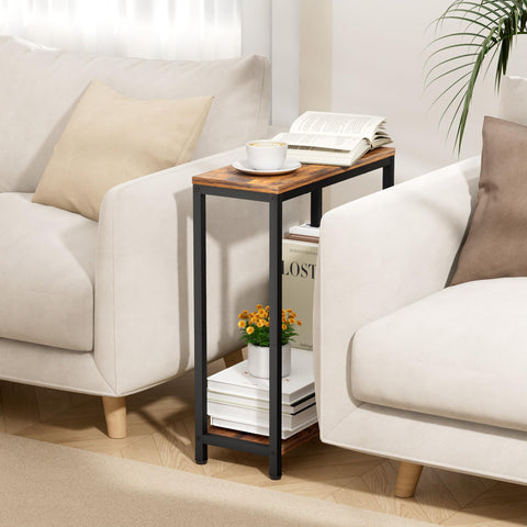 SLEEPING LAMB slim nightstand bedroom keeps essentials within reach.