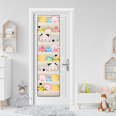 Sleeping Lamb versatile hooks allow door or wall mounting for flexible setup