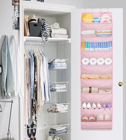 SLEEPING LAMB versatile storage for kids' rooms, bathrooms, or pantry doors.