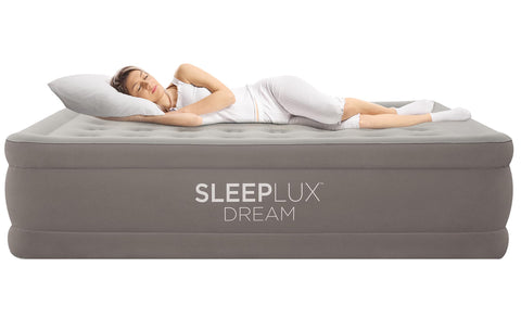 SLEEPLUX Dream Luxury Queen Air Mattress with true queen surface for comfortable guest stays
